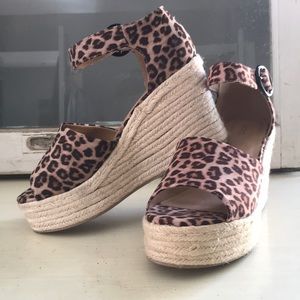 Leopard platform Wedges!